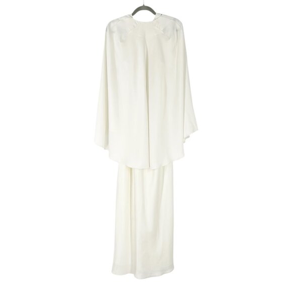 NWOT Jonathan Simkhai Laurette Cape Maxi Dress Size 6 - Picture 3 of 13